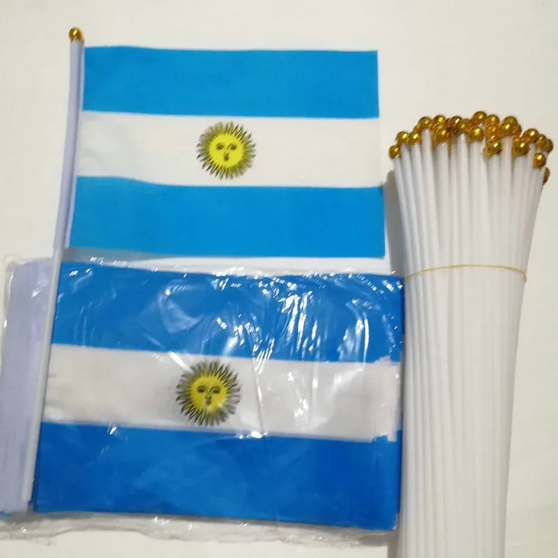 14*21 Spain hand flag Argentina