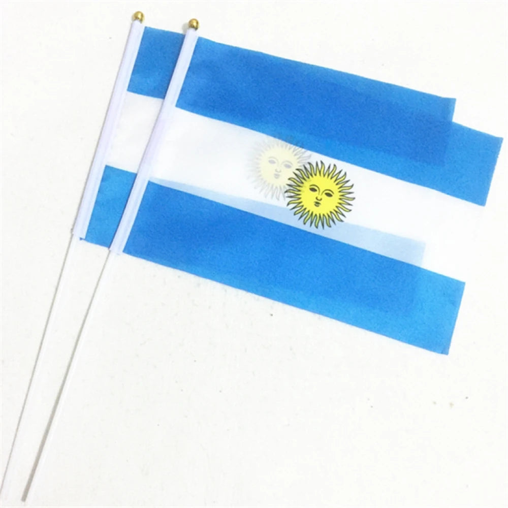 14*21 Spain hand flag Argentina
