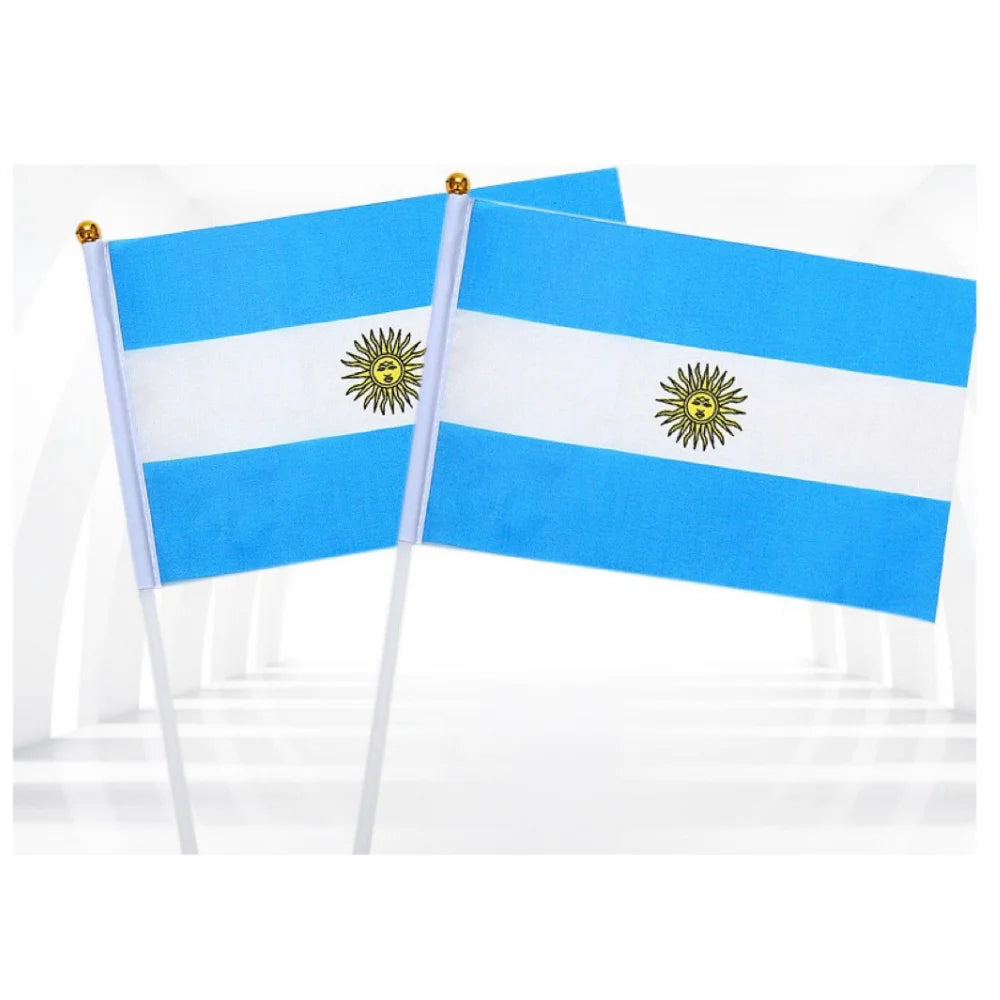 14*21 Spain hand flag Argentina