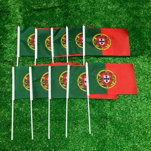 14*21 Spain hand flag Portugal